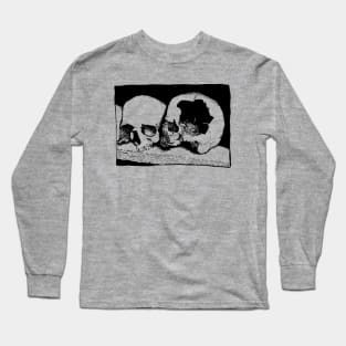 Mortality: Skulls Long Sleeve T-Shirt